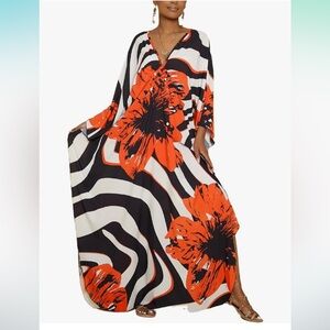 Kaftan swim cover up